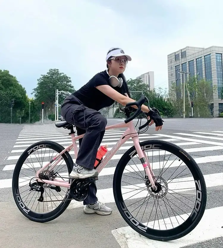 RALEIGH TRC-690 road bike adult racing ultra-light Drop bar Flat handlebar men women bicycle 24s 27s 30s 16s L-TWOO Gear