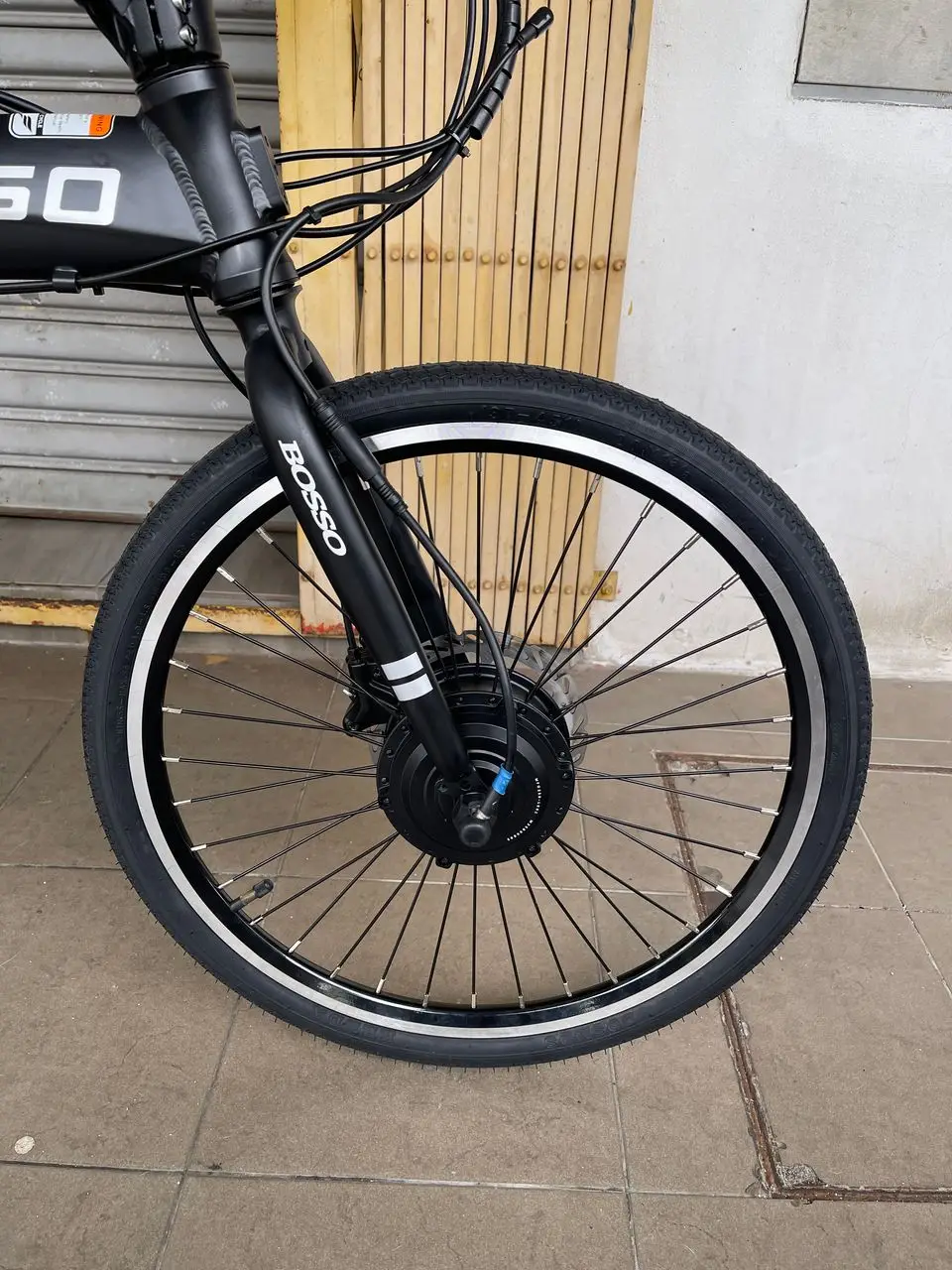 BOSSO Electric Folding bike 60km Max assis 28+km/h 20x1.3/8 (451) Hydraulic brake Outdoor bicycle Cycling dewasa adult