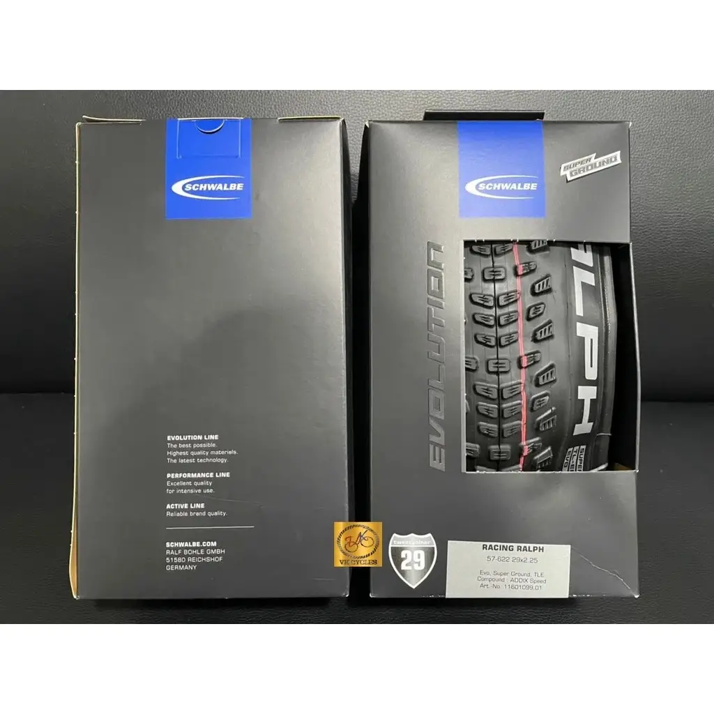 SCHWALBE RACING RALPH TIRE 29X2.25 EVO S.GROUP TLB ADDIX SPEED 11601099.01