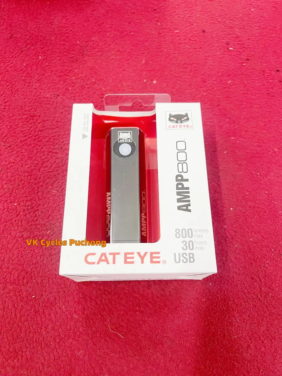 CATEYE AMPP800 AMPP900 800 Lumens 900 Lumens RECHARGEABLE FRONT LIGHT HL-EL088RC HL-EL089RC ROAD BIKE MOUNTAIN BIKE GRAVEL BIKE