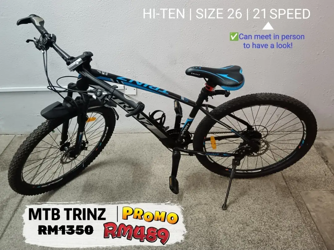 26 INCH TRINZ Mtb Bike | SOLD RM489 included Shipping Fee/Free Gift!!