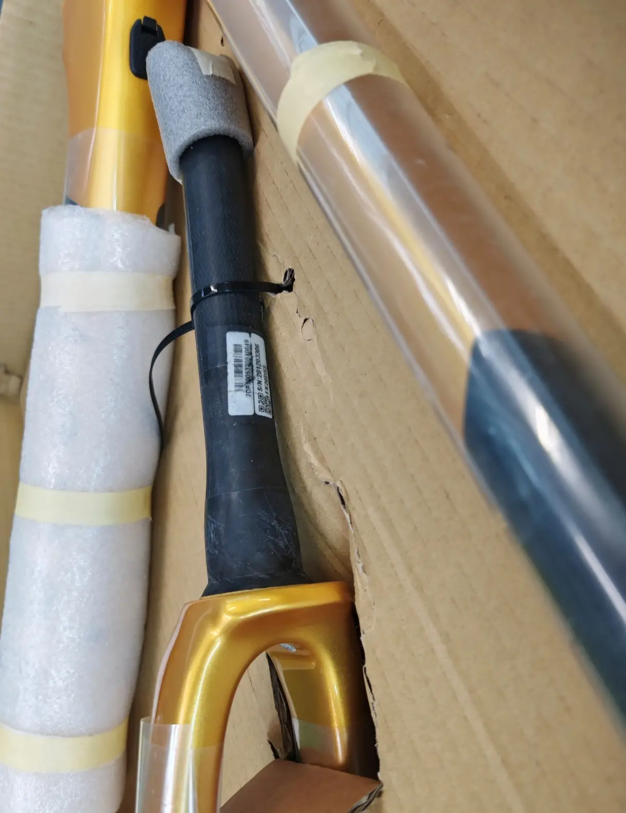 Factor O2D Frameset -Olympic Gold- (52cm) - (Brand New !!!)