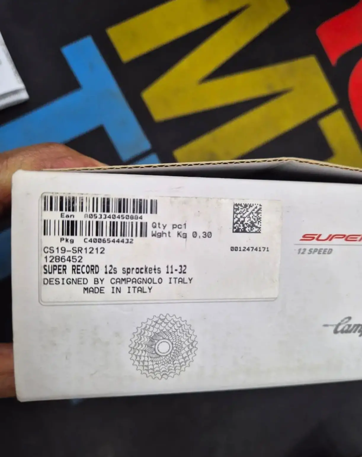 Campagnolo Super Record 12 Cassette (11-32t) - (Brand New)