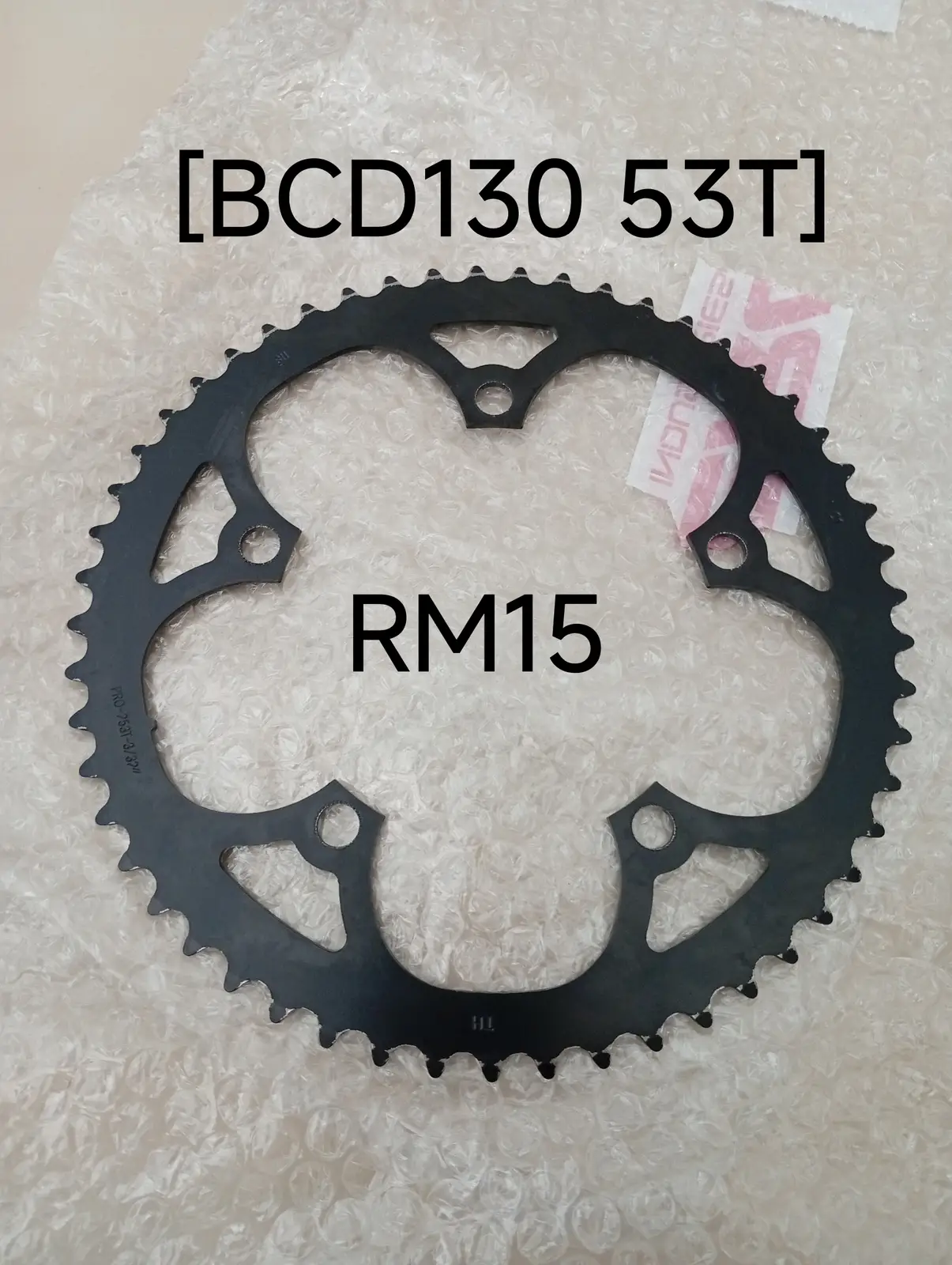 [99% New] Litepro Alloy BCD130 chain guard [RM20] / [99% New] Chainring 53T BCD130 Steel [RM15]