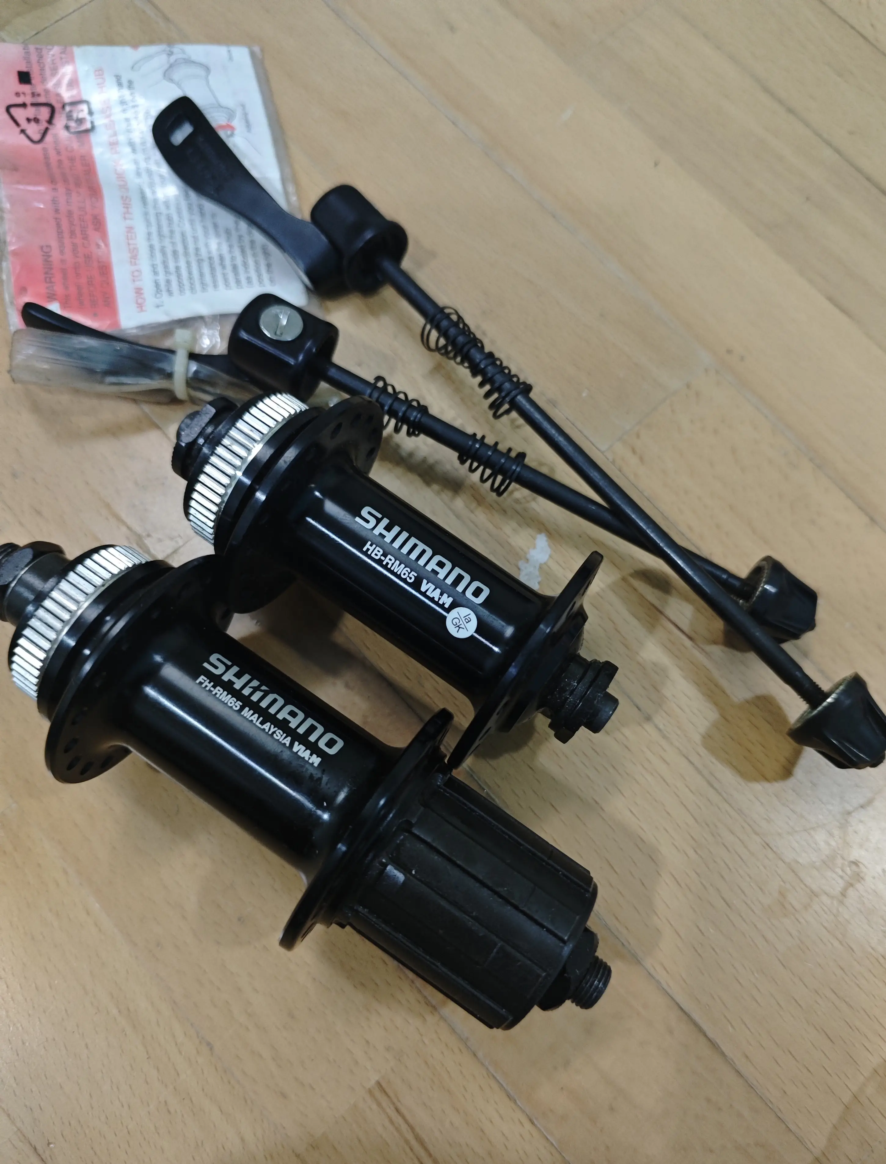 Shimano HB-RM65  & FH-RM65 Centrelock Disc 36Holes Hub