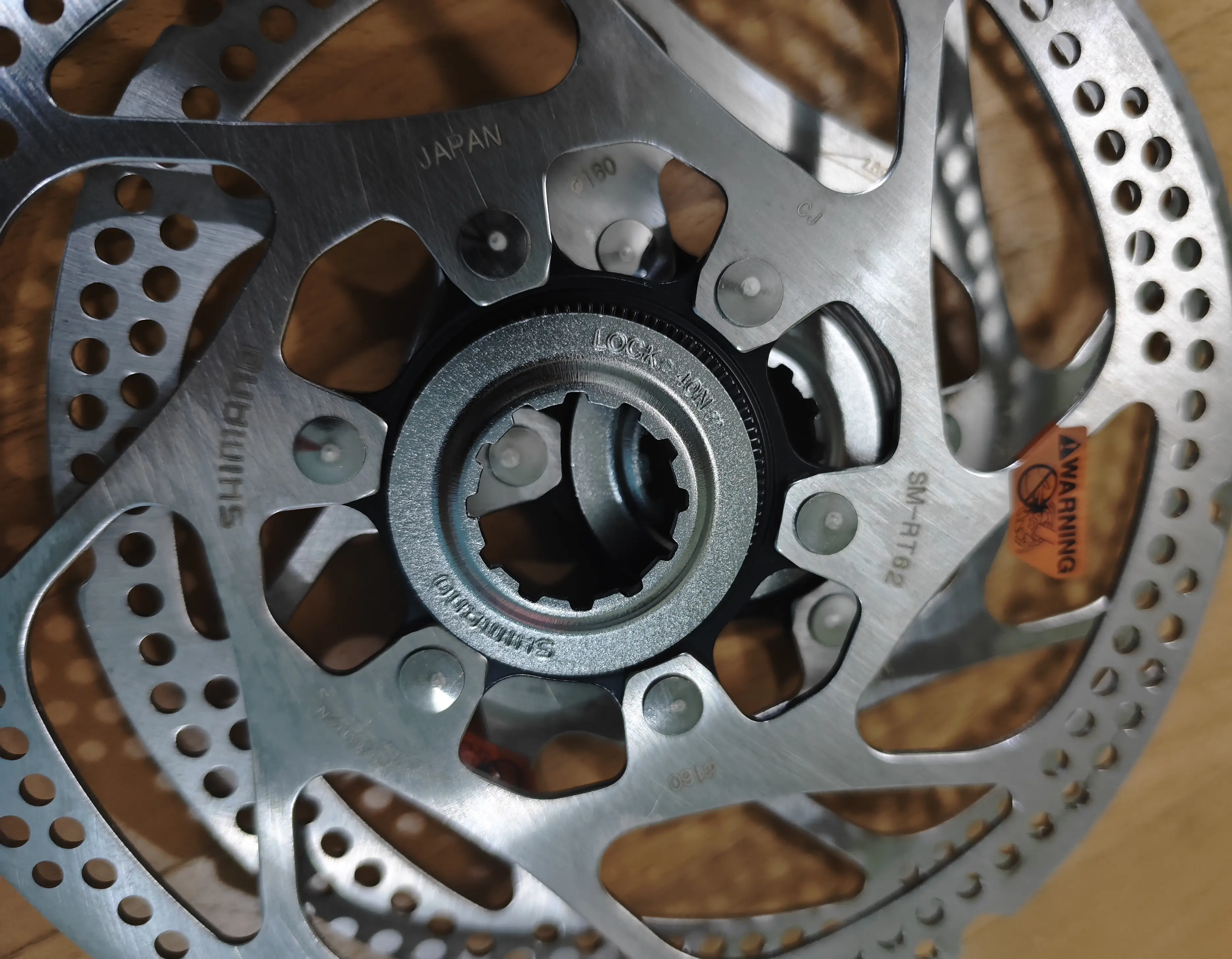 Shimano Deore RT62 160mm Centerlock Brake Rotor