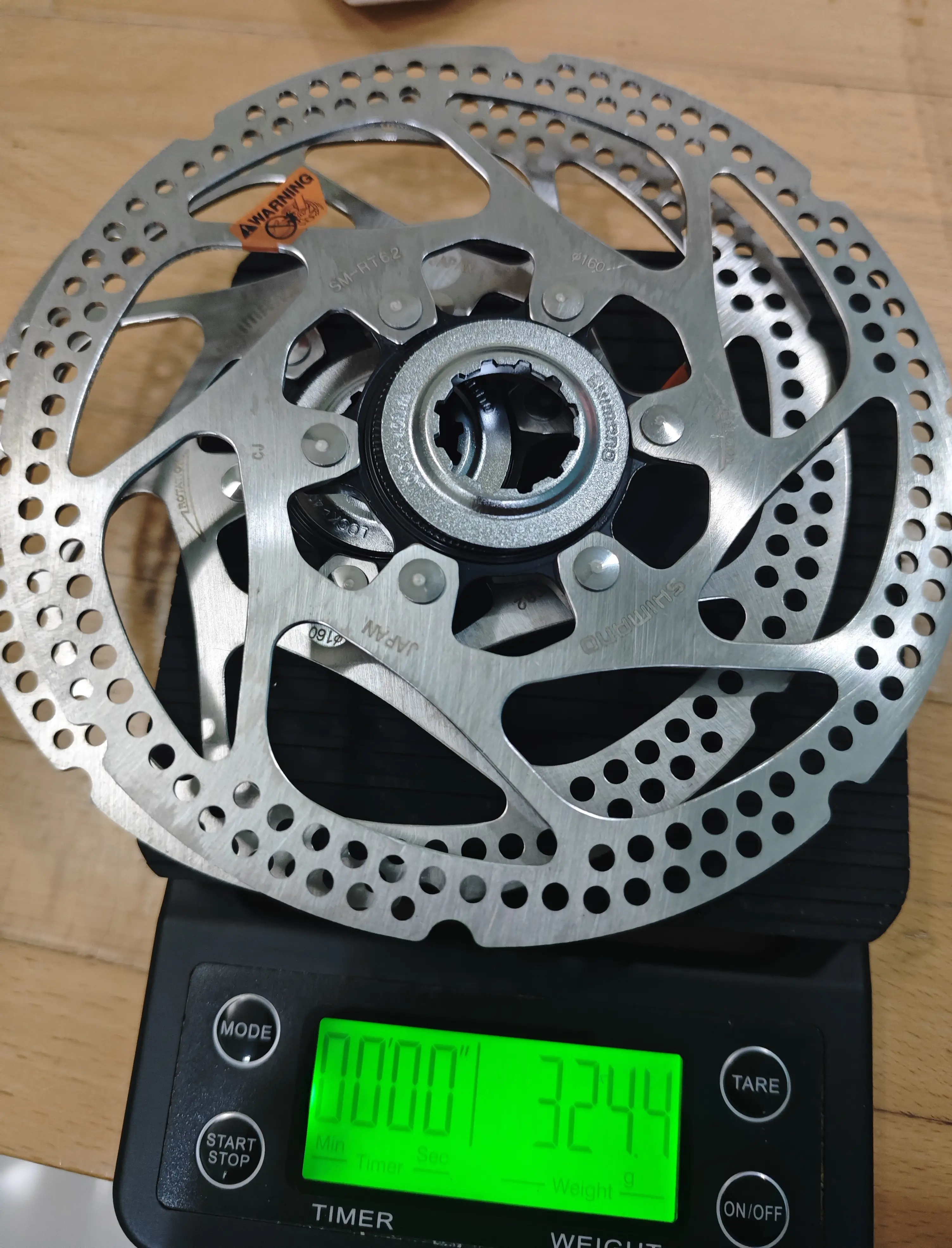 Shimano Deore RT62 160mm Centerlock Brake Rotor