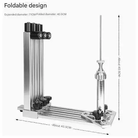 LEBYCLE Wheel Truing Stand for Bicycle – Fits MTB & Road Bike Rims, Hubs & Spokes – Professional Wheel Building Tool
