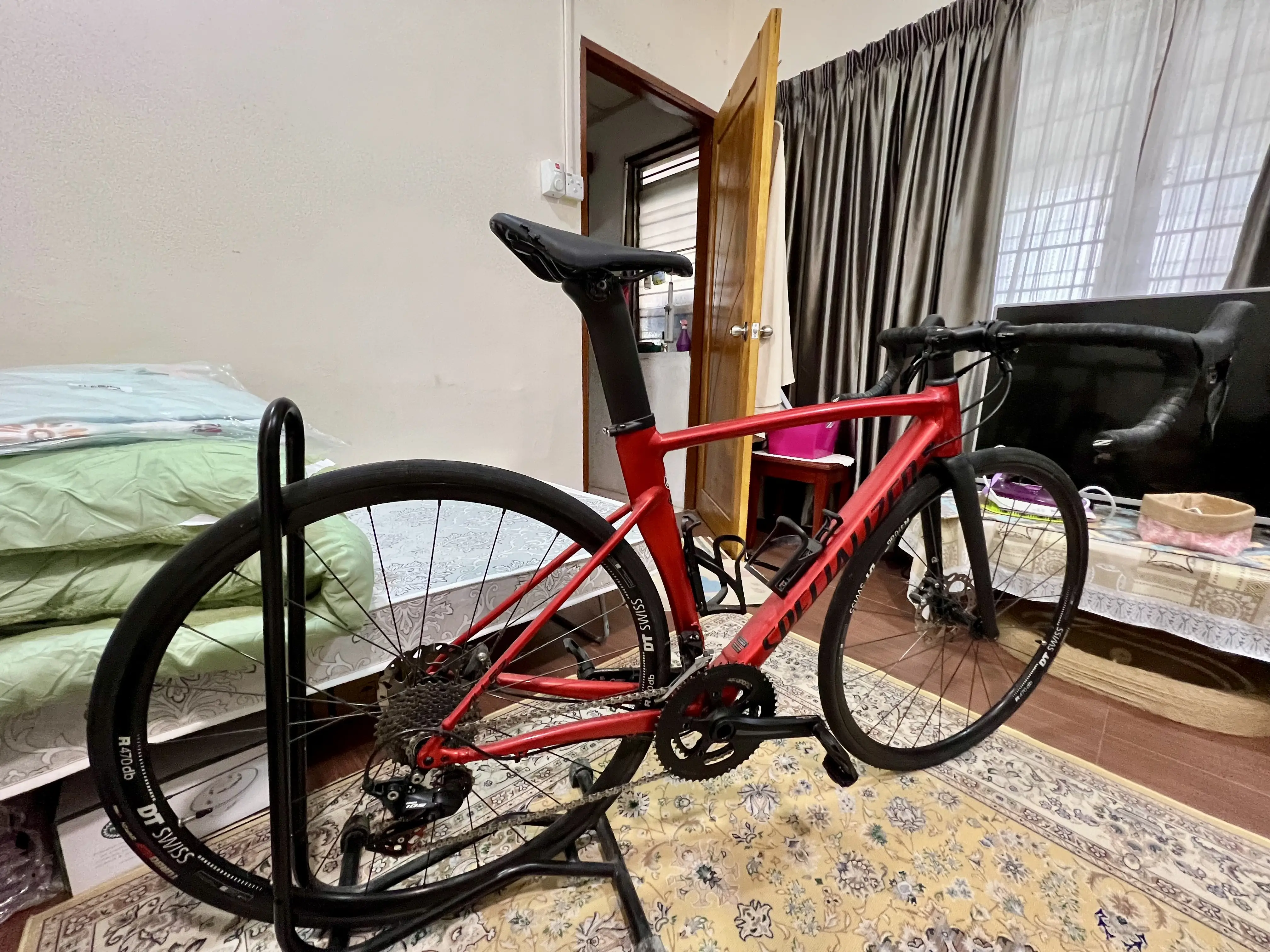 Specialized Allez Sprint Comp Disc (size 52, Red Candy)