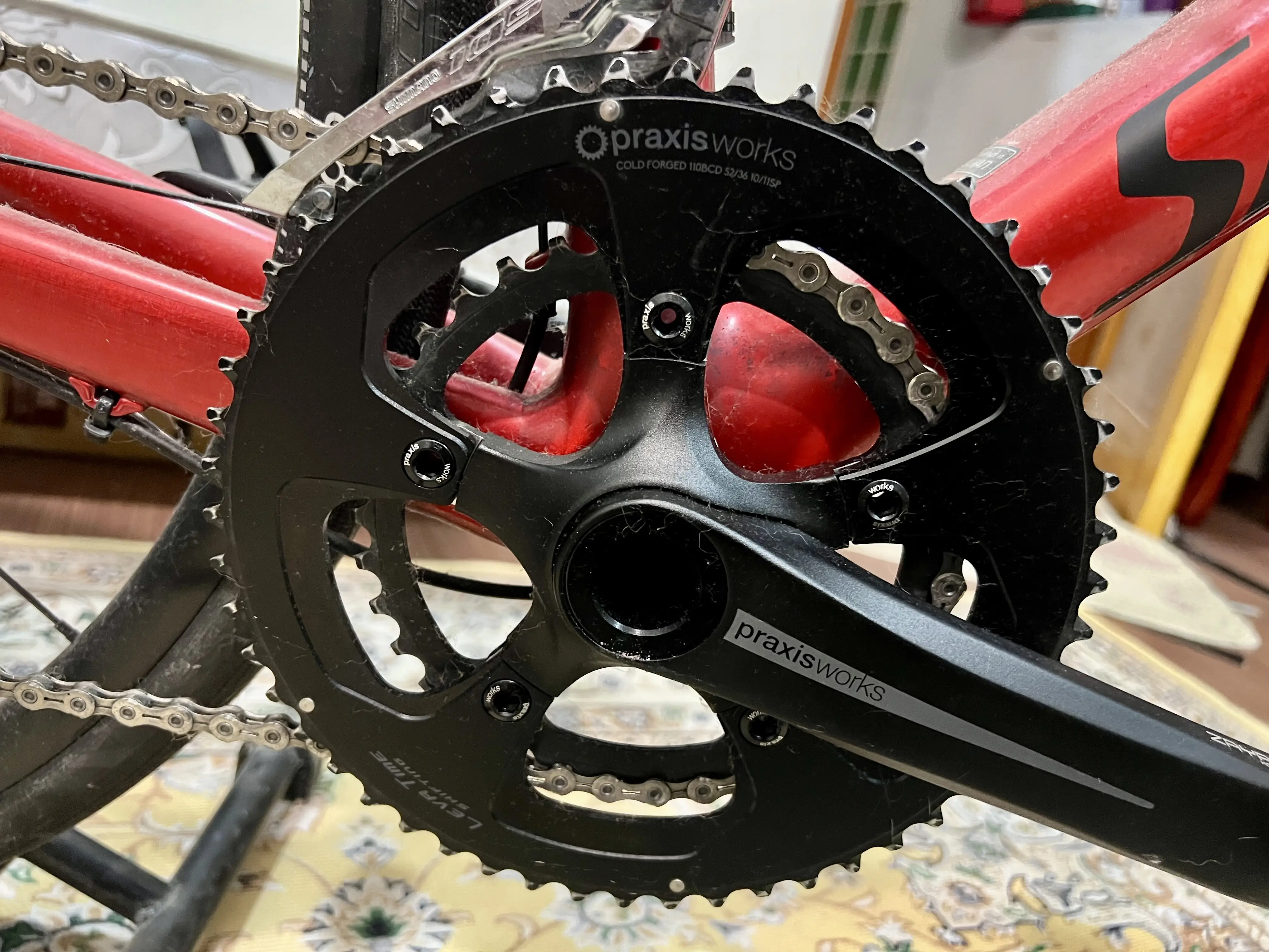 Specialized Allez Sprint Comp Disc (size 52, Red Candy)