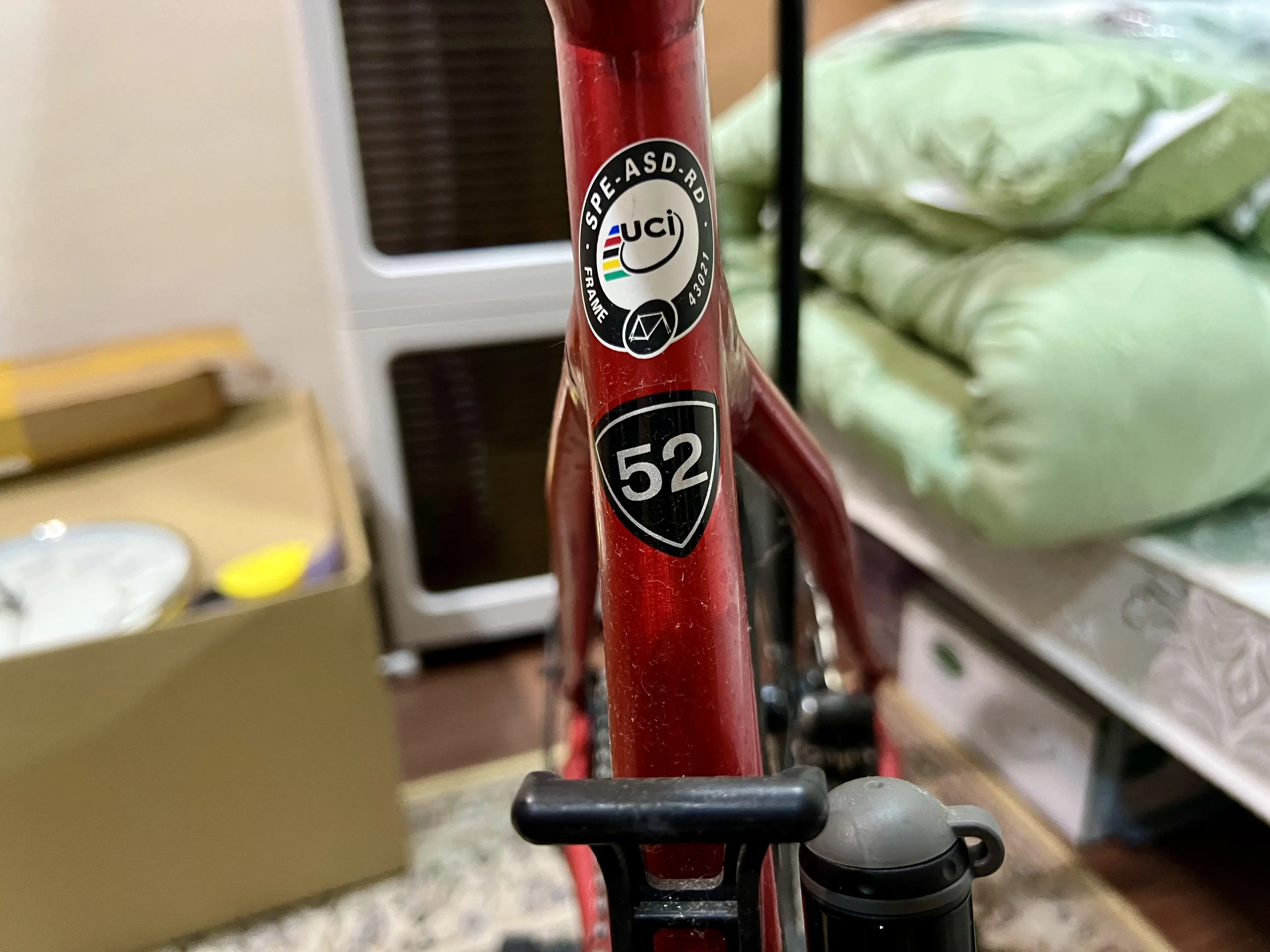 Specialized Allez Sprint Comp Disc (size 52, Red Candy)