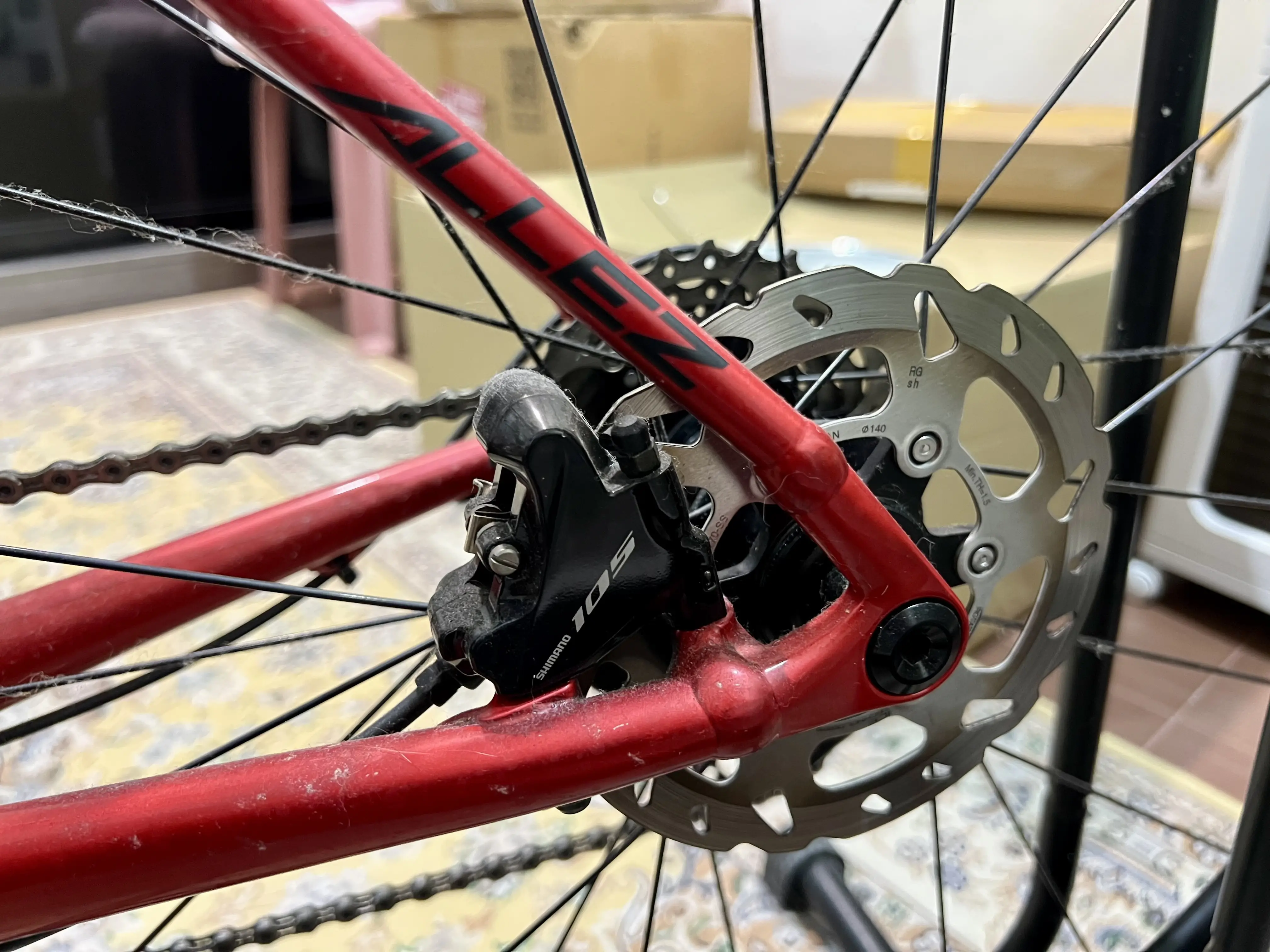 Specialized Allez Sprint Comp Disc (size 52, Red Candy)