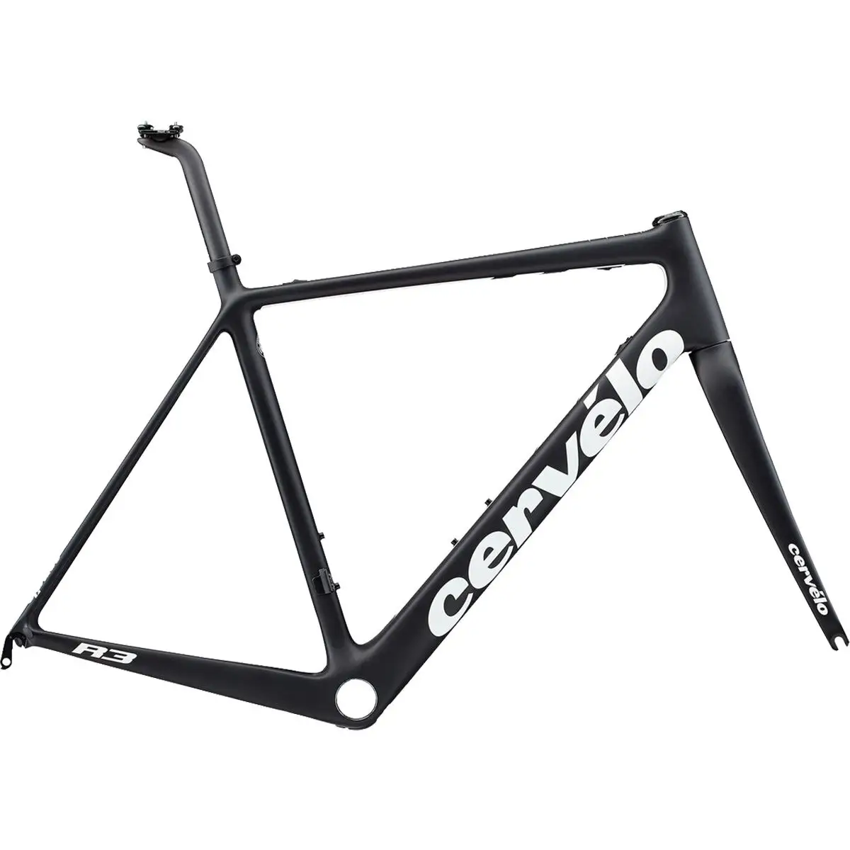 2019 Cervelo R3 Carbon Frameset black/white/white 48cm Road bike racing bike (AEON RM385 - 3 YEARS)