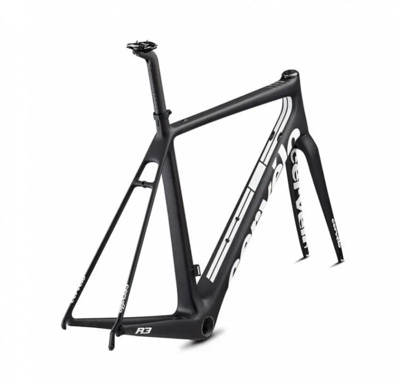 2019 Cervelo R3 Carbon Frameset black/white/white 48cm Road bike racing bike (AEON RM385 - 3 YEARS)