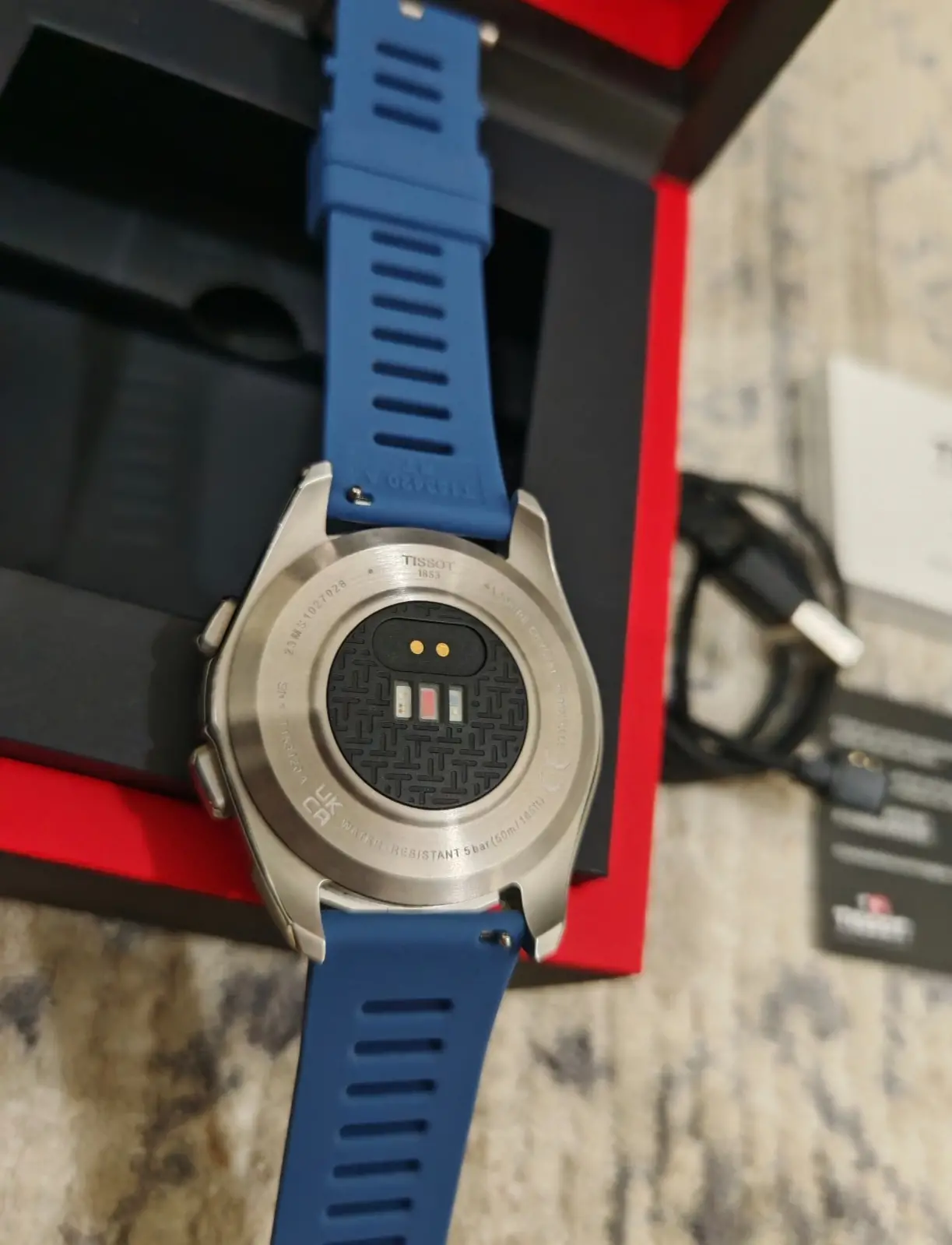 Tissot T- Touch Connect Solar Sport (Blue) Sapphire; Titanium - Brand New !!