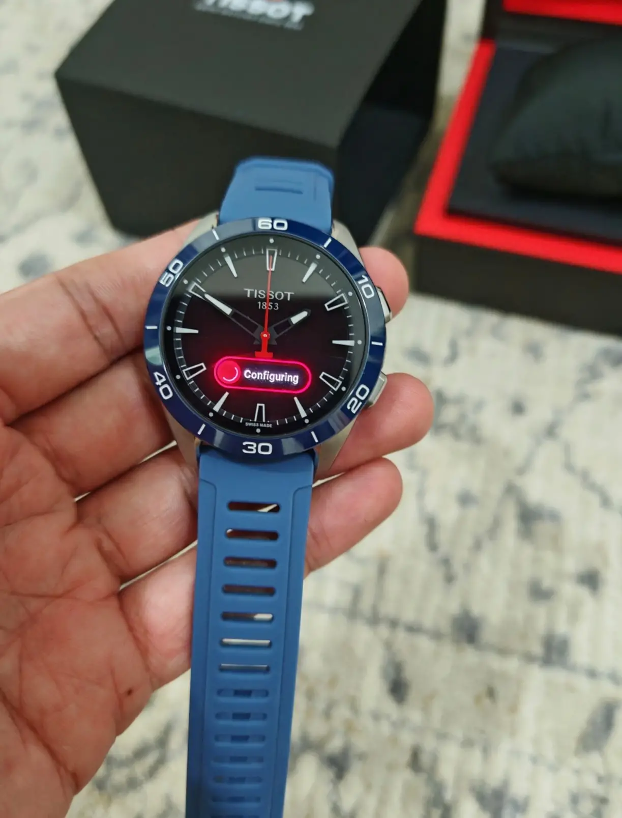 Tissot T- Touch Connect Solar Sport (Blue) Sapphire; Titanium - Brand New !!