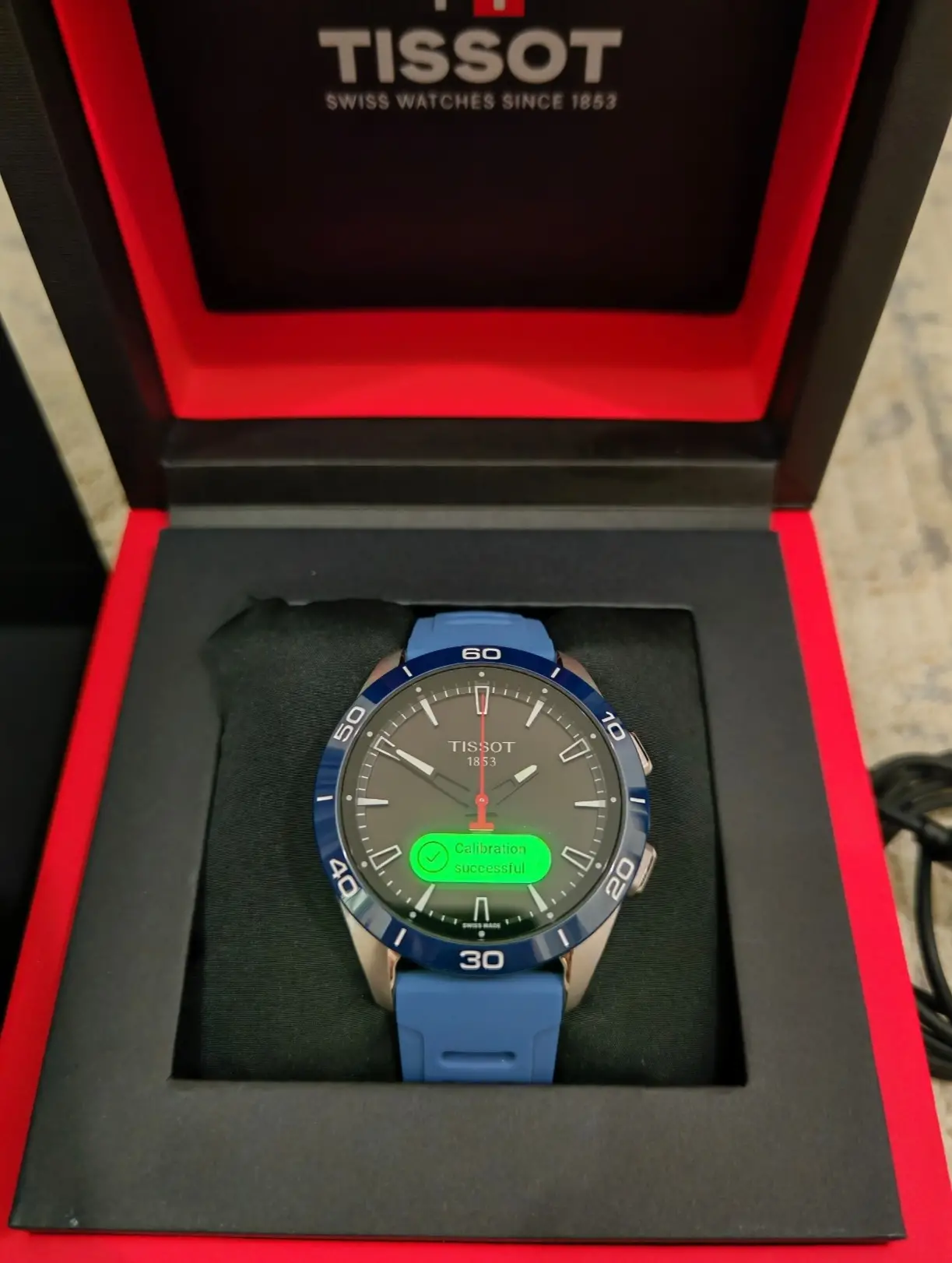 Tissot T- Touch Connect Solar Sport (Blue) Sapphire; Titanium - Brand New !!
