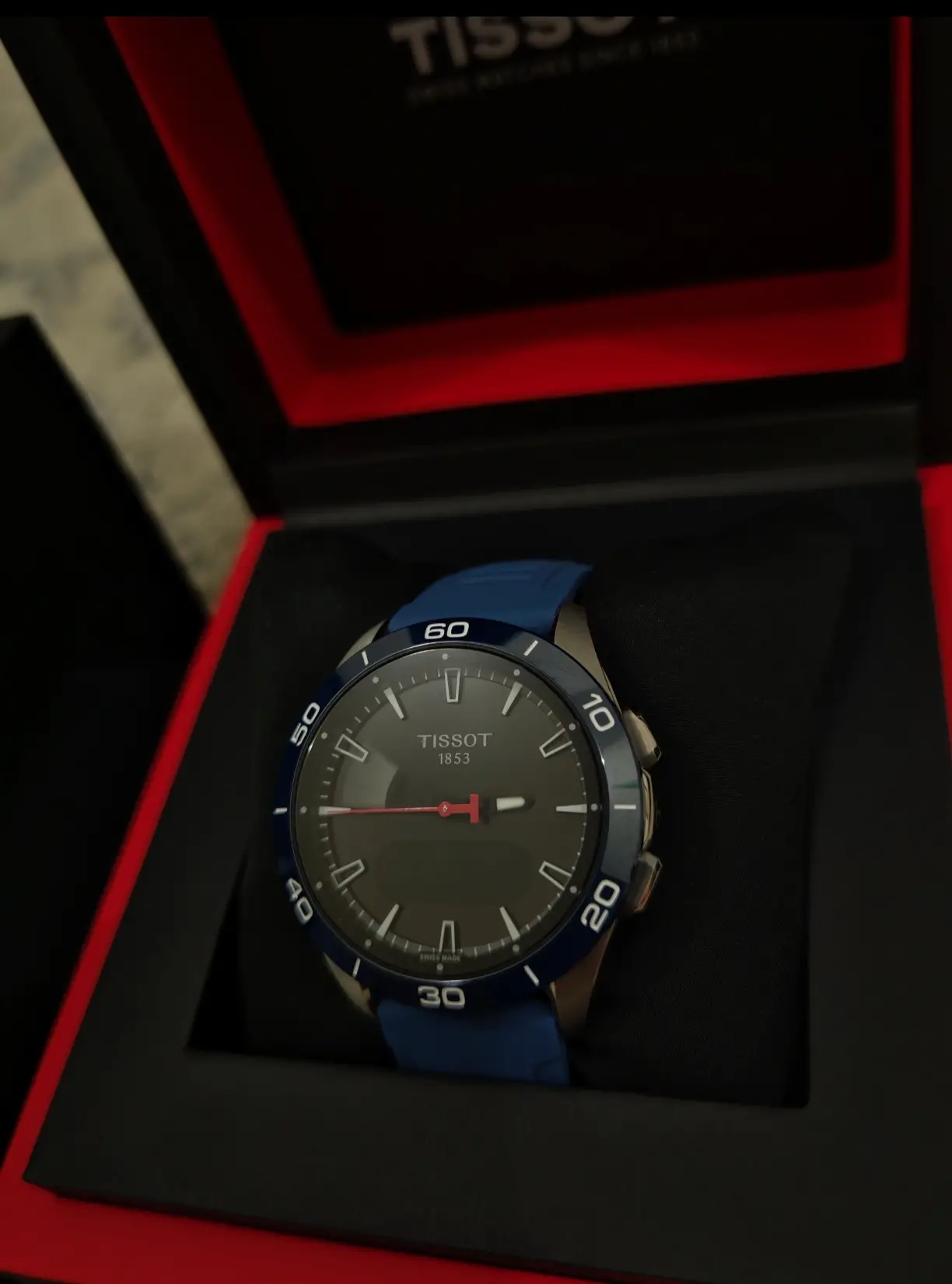 Tissot T- Touch Connect Solar Sport (Blue) Sapphire; Titanium - Brand New !!