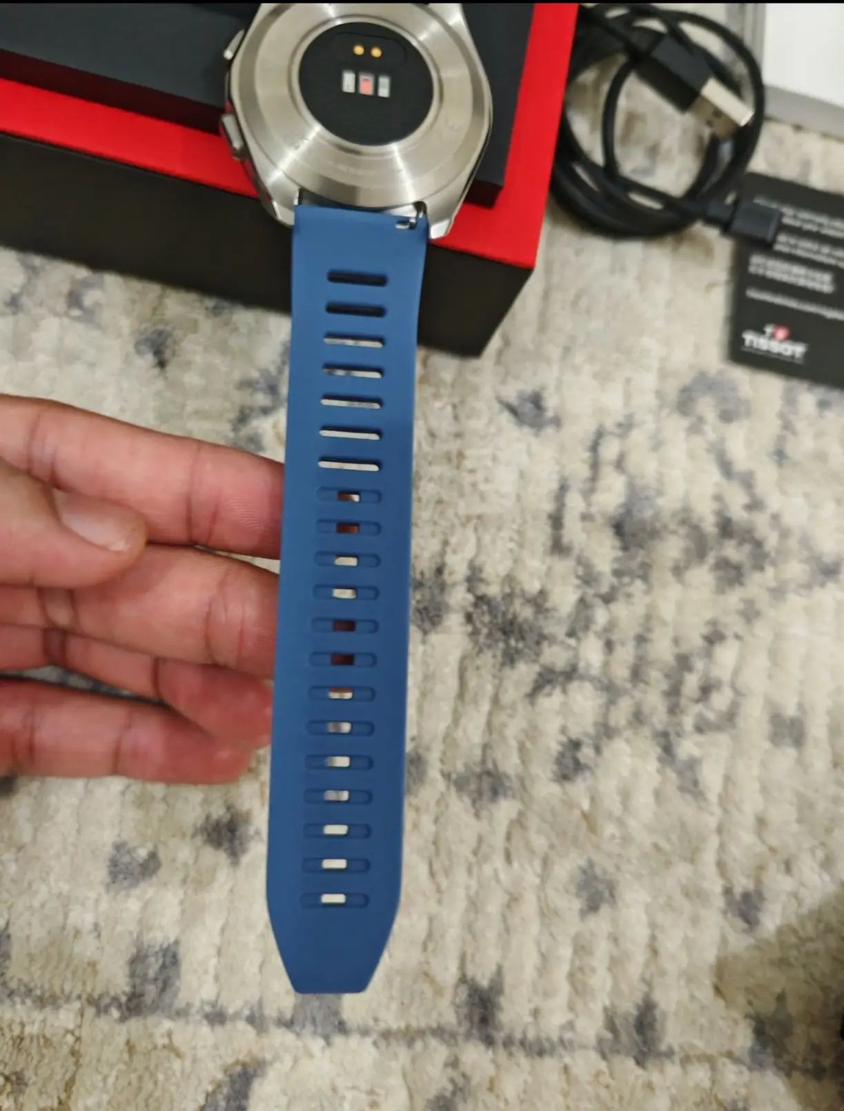 Tissot T- Touch Connect Solar Sport (Blue) Sapphire; Titanium - Brand New !!