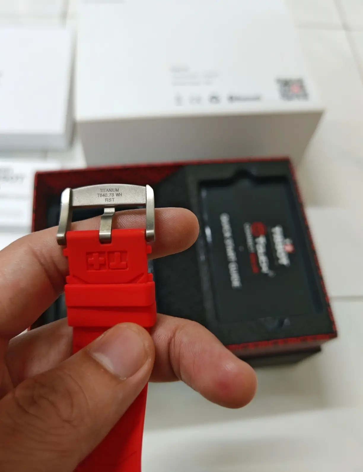 Tissot T- Touch Connect Solar (Red) Sapphire; Titanium - Brand New !!