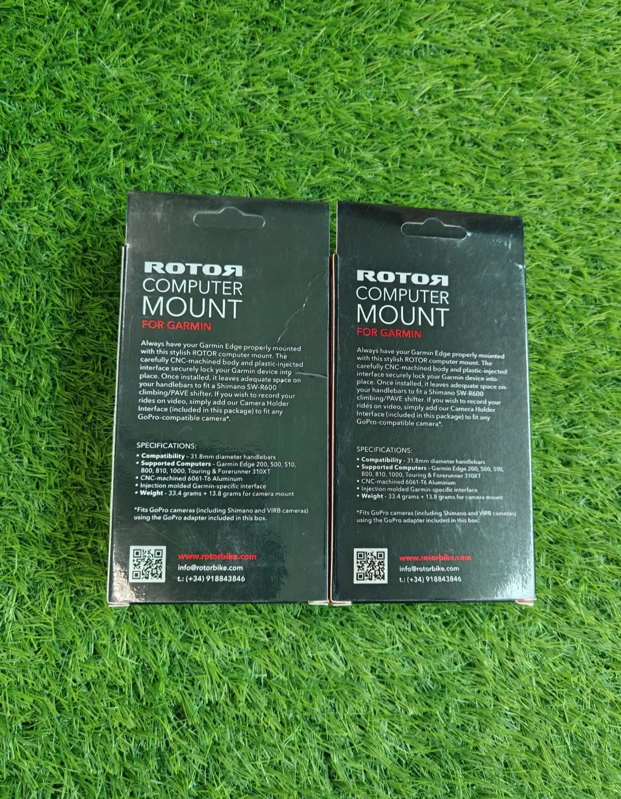 Rotor Garmin Mount (Black & Red) - Brand New !