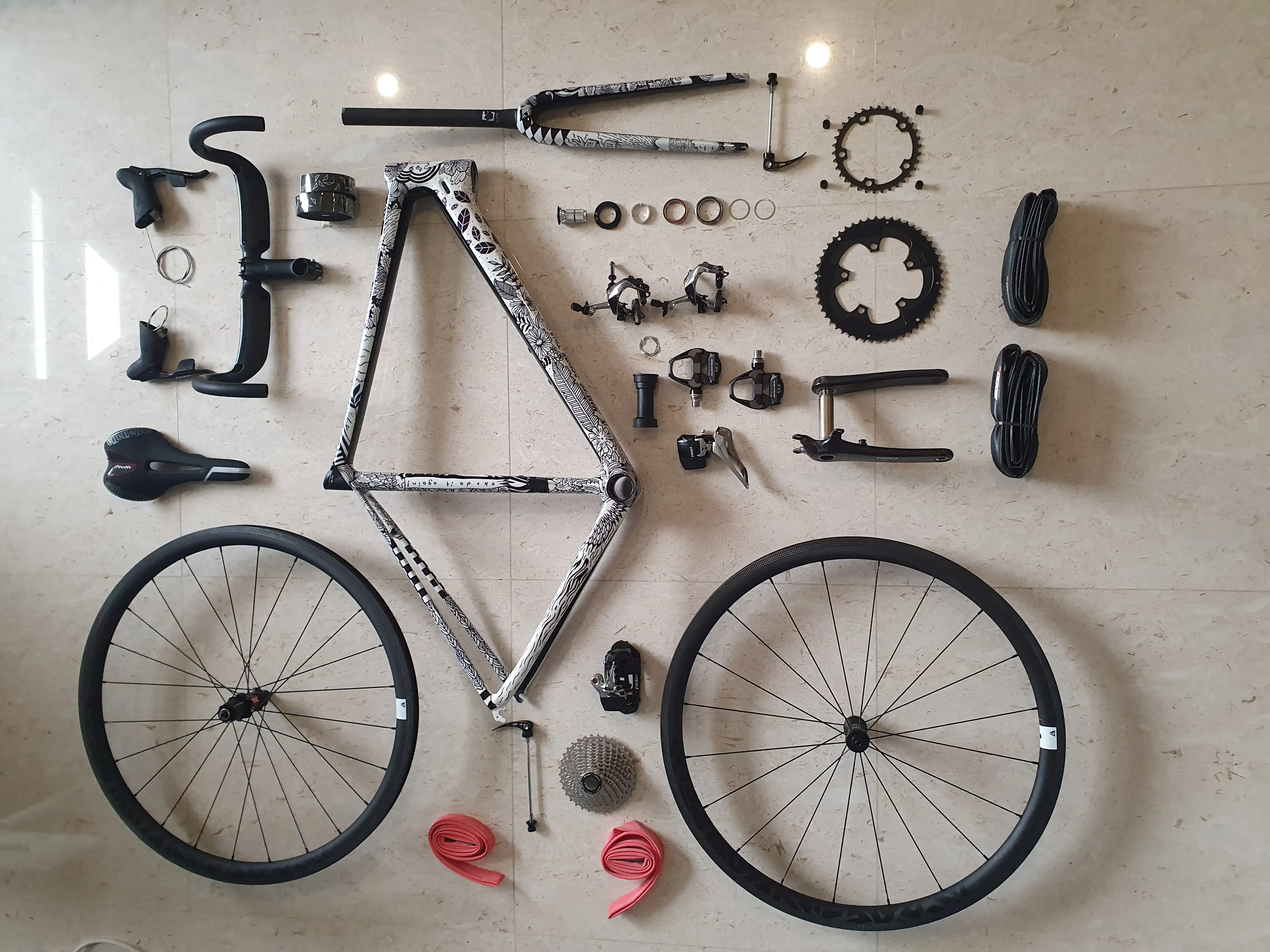 Custom Rose Lightweight Climbing Road Bike – ~54cm  <7kg