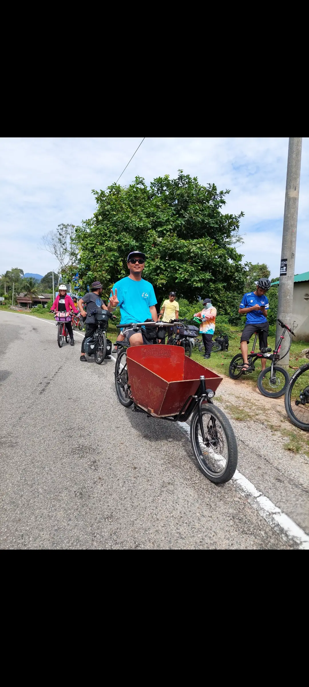 Bakfiest Cargo Bike with Rear Motor