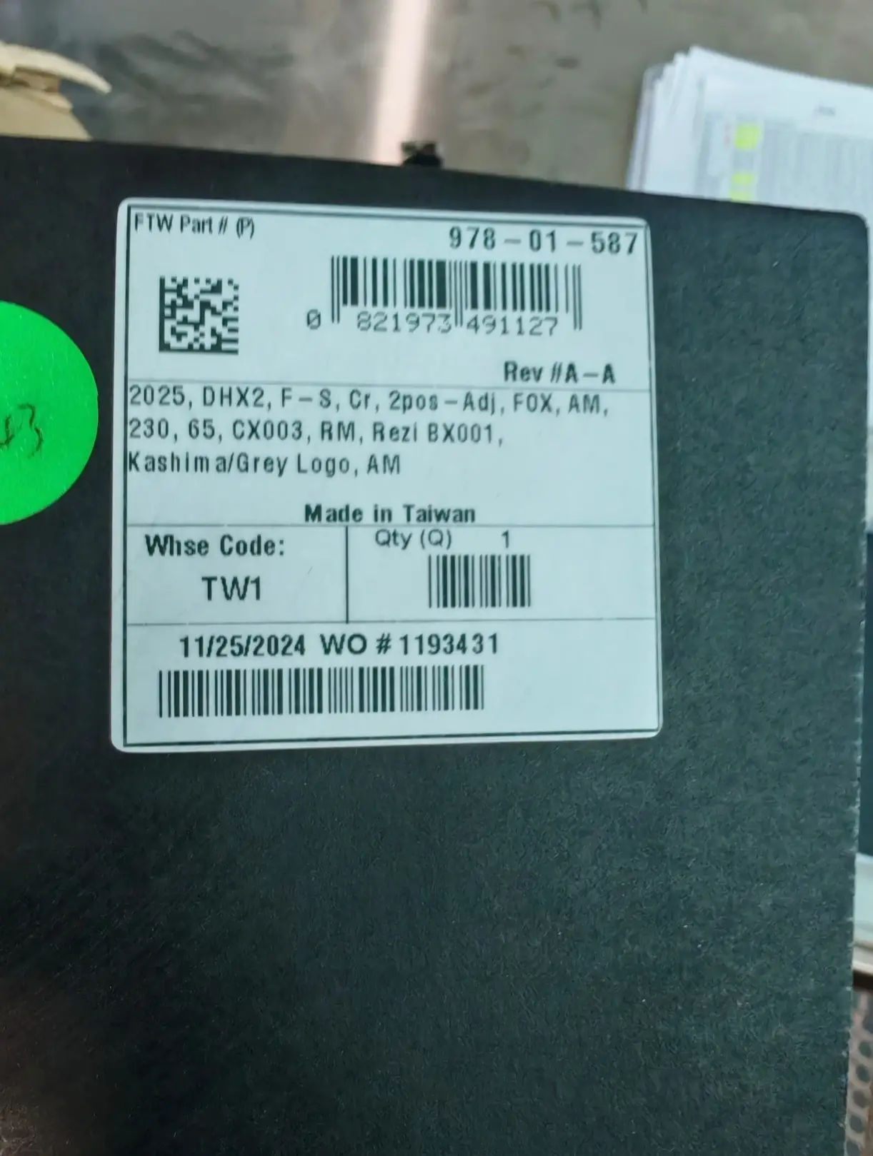 Fox Factory DHX2 (230 x 65) (2Pos-Adj) - Brand New !!