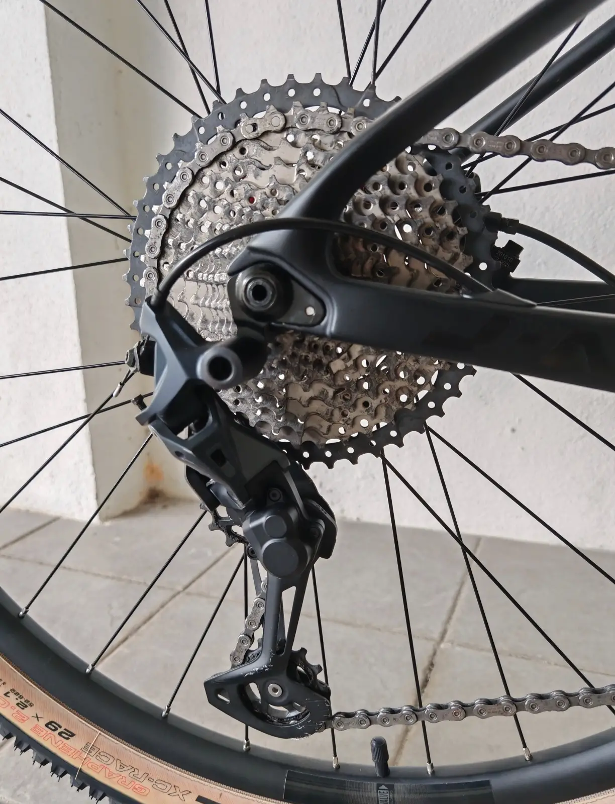 Shimano SLX M7100 + Tektro Hydraulic Brake (Like New !!!)