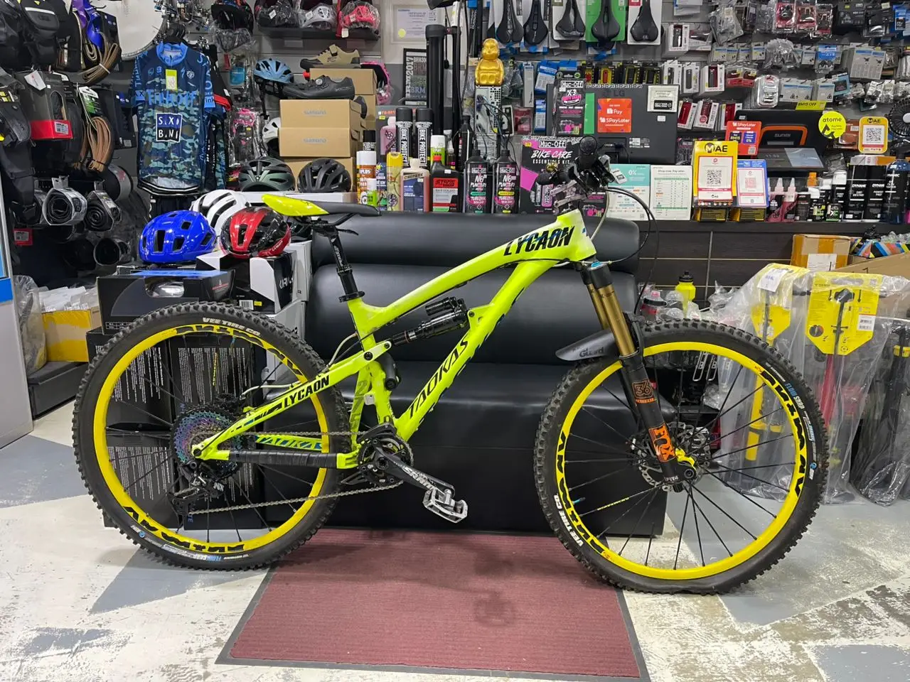 Taokas Lycaon 27.5 Enduro MTB (Small 16") full suspension Fox 36 Mavic Deemax pro Vee flow snap
