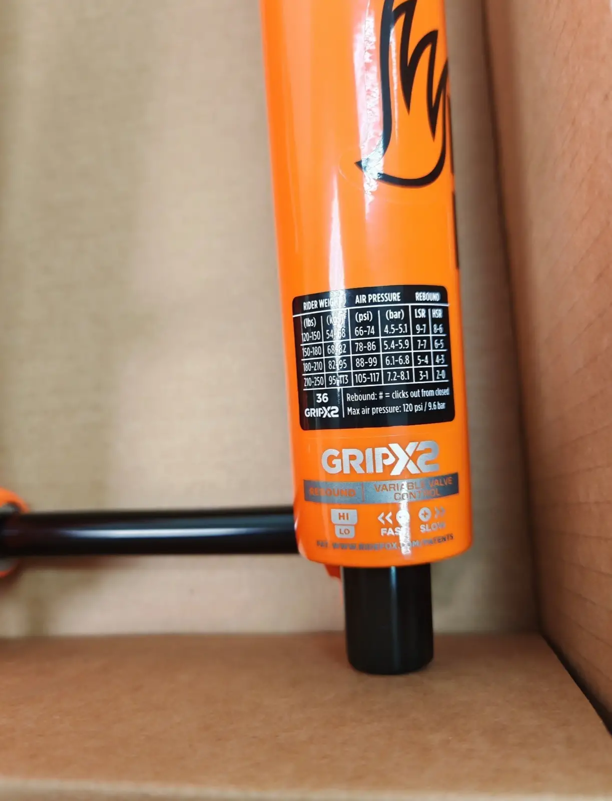 2025 Fox Factory 36 Float - Orange (29er/27.5+) 160mm - (Brand New!!)