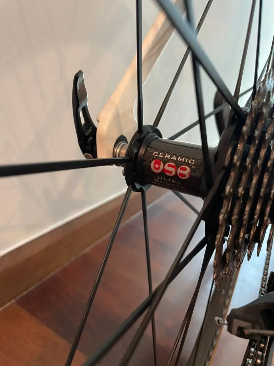 Fulcrum Racing Zero Carbon C17 (RimBrake) Shimano BodyHub - (99.9% like New!!!)