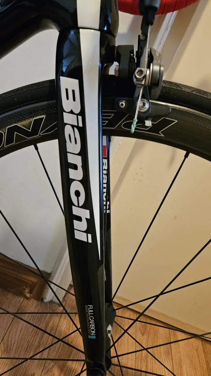 Bianchi Intenso "Pro-Build" Edition Full carbon endurance road bike, meticulously upgraded for performance and power tracking.