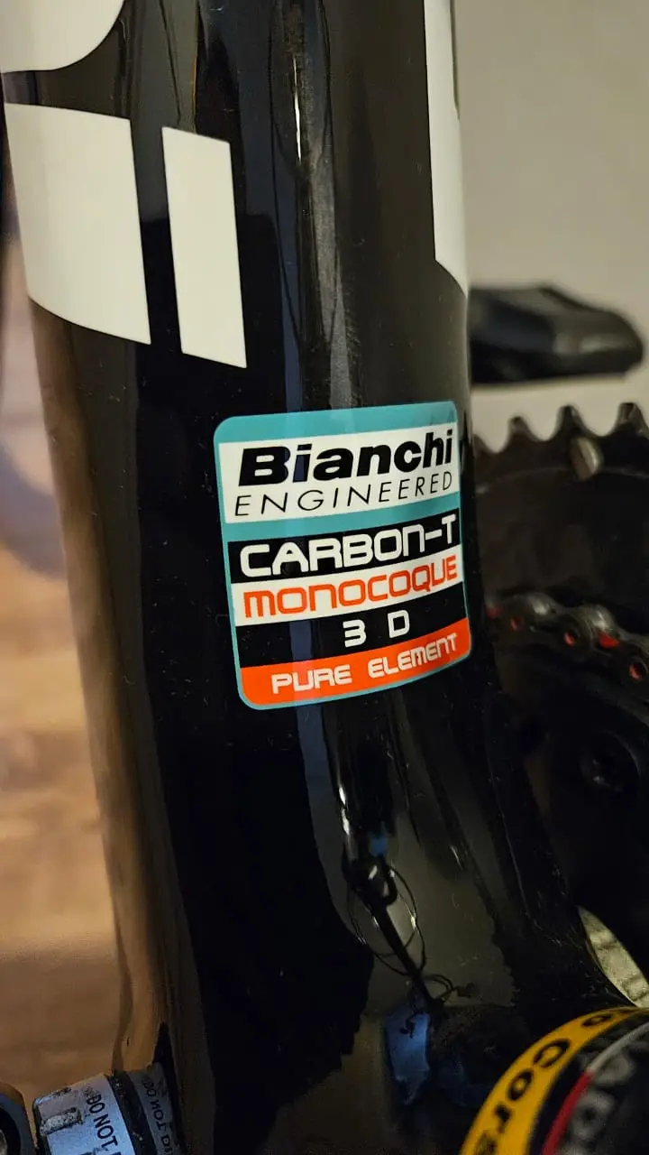 Bianchi Intenso "Pro-Build" Edition Full carbon endurance road bike, meticulously upgraded for performance and power tracking.