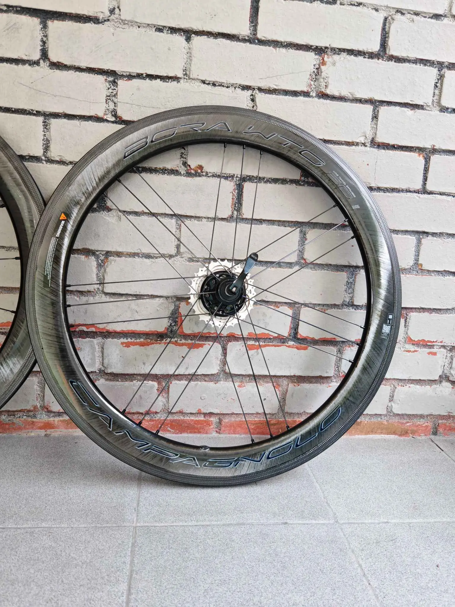 Campagnolo Bora WTO 60 (RimBrake) (Clincher;2WF;HG) - USED Like New !!