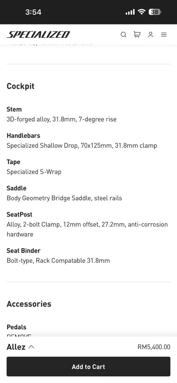 Seat post