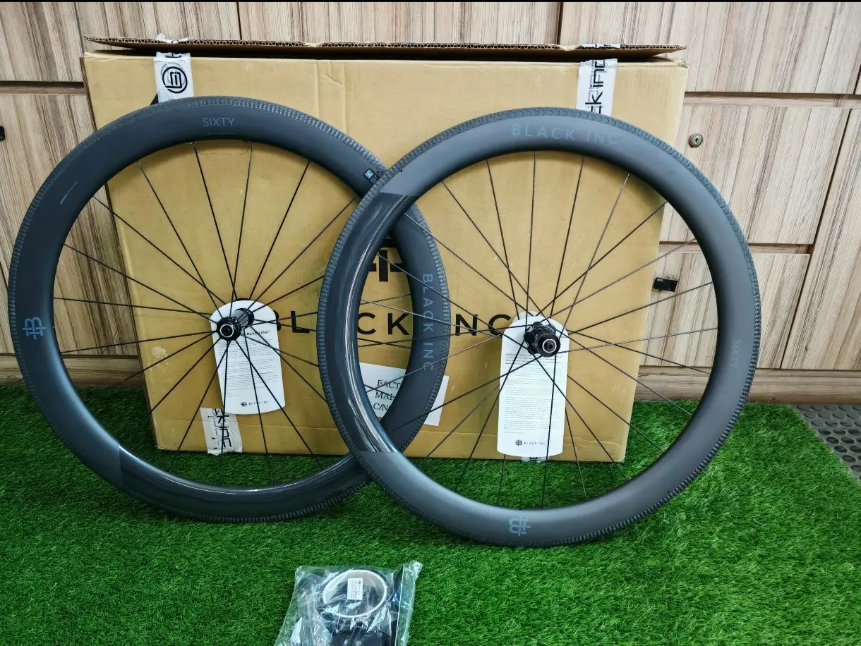 Black-Inc SIXTY Rim-Brake (Ceramic Speed) Clincher;2WF 60mm - Brand New !!