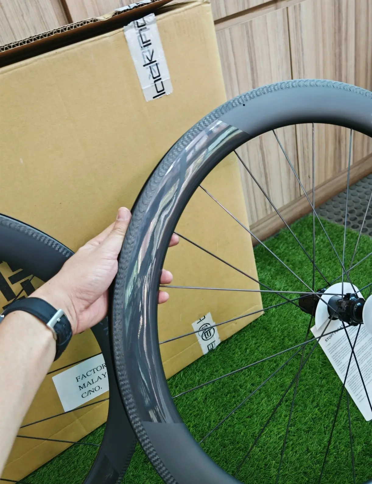 Black-Inc SIXTY Rim-Brake (Ceramic Speed) Clincher;2WF 60mm - Brand New !!