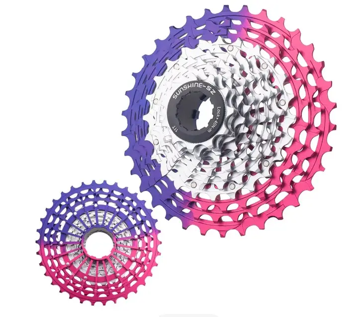 Sunshine Road Bike SLR Ultra-Light Color Cassette 11-Speed 12-Speed 11-28T 11-30T 11-32T 11-34T 11-36T HGR 120–165g