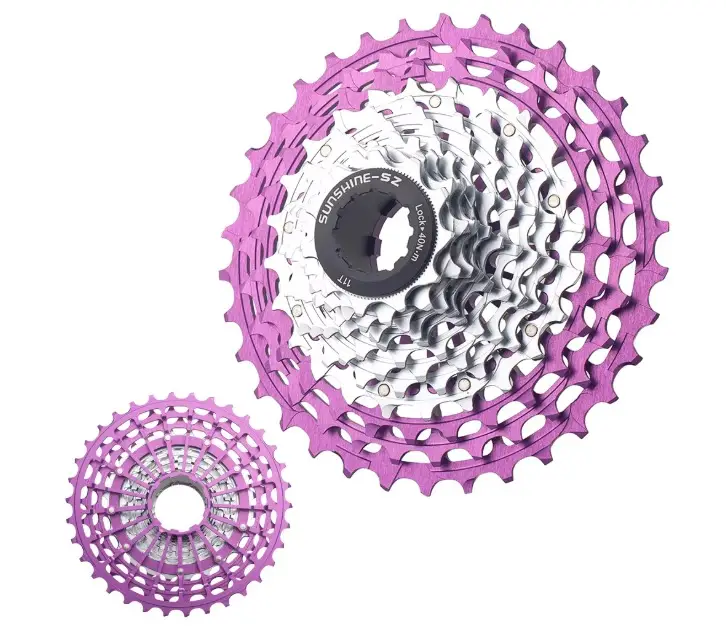 Sunshine Road Bike SLR Ultra-Light Color Cassette 11-Speed 12-Speed 11-28T 11-30T 11-32T 11-34T 11-36T HGR 120–165g