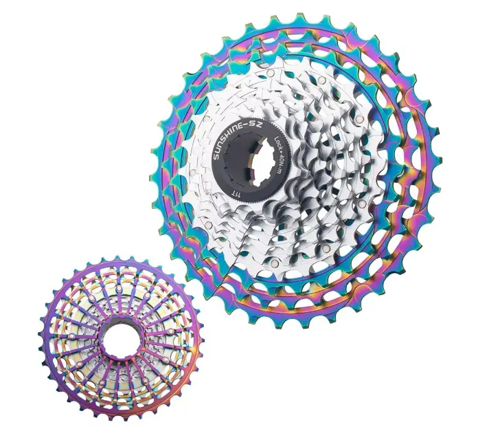 Sunshine Road Bike SLR Ultra-Light Color Cassette 11-Speed 12-Speed 11-28T 11-30T 11-32T 11-34T 11-36T HGR 120–165g