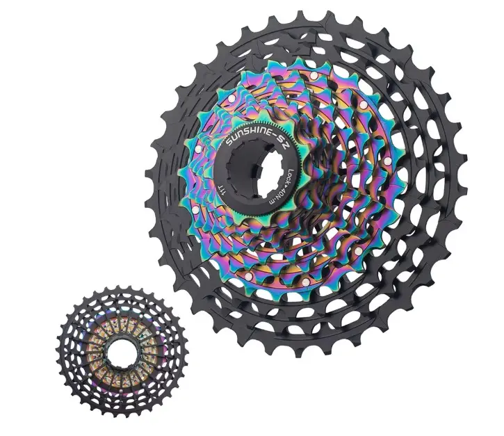 Sunshine Road Bike SLR Ultra-Light Color Cassette 11-Speed 12-Speed 11-28T 11-30T 11-32T 11-34T 11-36T HGR 120–165g