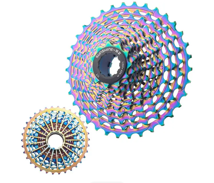Sunshine Road Bike SLR Ultra-Light Color Cassette 11-Speed 12-Speed 11-28T 11-30T 11-32T 11-34T 11-36T HGR 120–165g