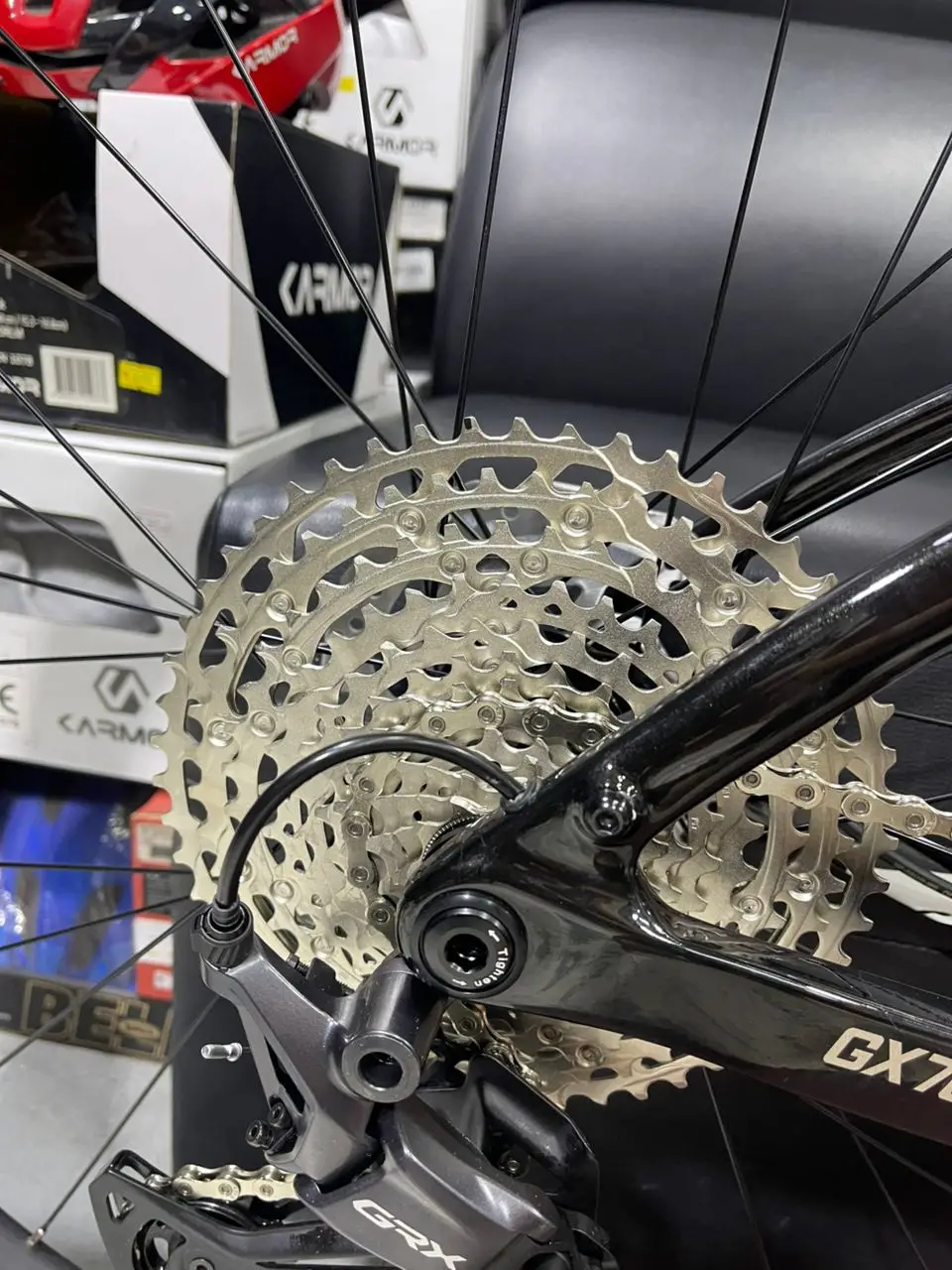 [2026] Camp GX700 Carbon Gravel Bike Integrated Handlebar FULL Shimano GRX820 GR822 M6100 51T 1x12 speed 9.9kg