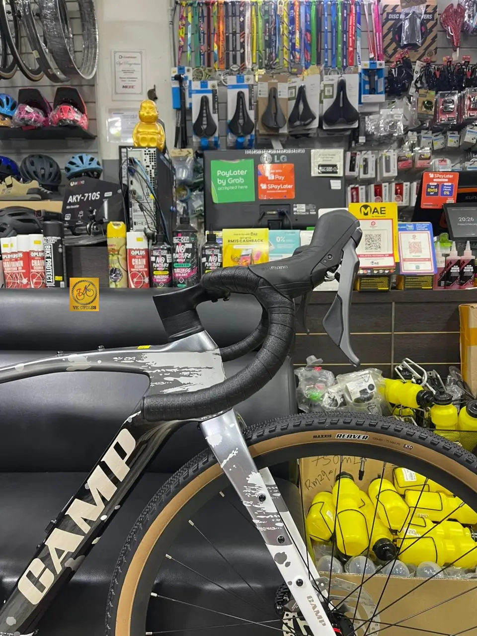 [2026] Camp GX700 Carbon Gravel Bike Integrated Handlebar FULL Shimano GRX820 GR822 M6100 51T 1x12 speed 9.9kg