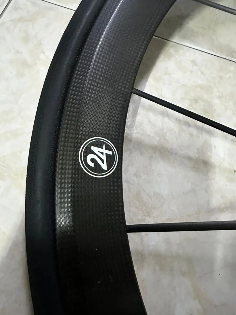 Lightweight Meilenstein T24 Carbon Tubular Wheelset 700c RimBrake (Used Like New !!!)