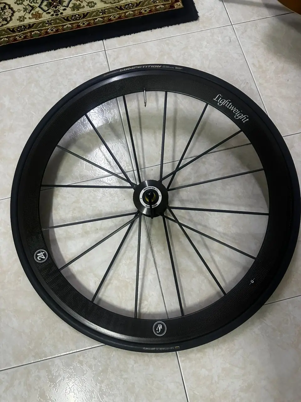 Lightweight Meilenstein T24 Carbon Tubular Wheelset 700c RimBrake (Used Like New !!!)
