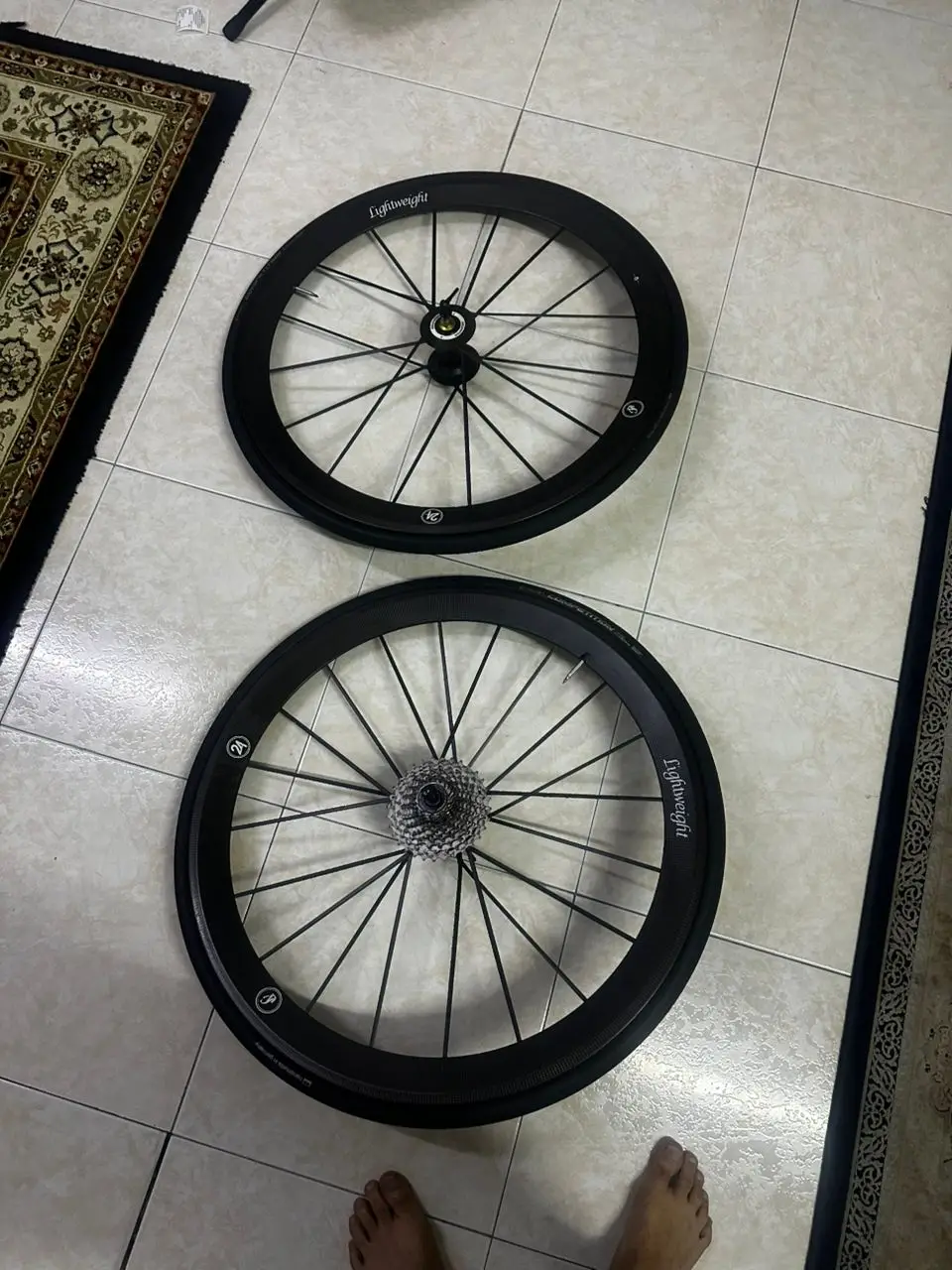 Lightweight Meilenstein T24 Carbon Tubular Wheelset 700c RimBrake (Used Like New !!!)
