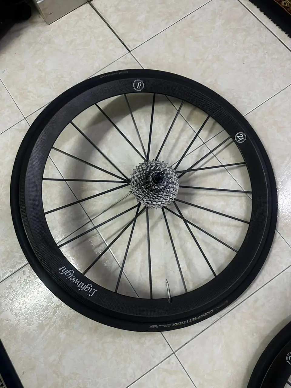 Lightweight Meilenstein T24 Carbon Tubular Wheelset 700c RimBrake (Used Like New !!!)