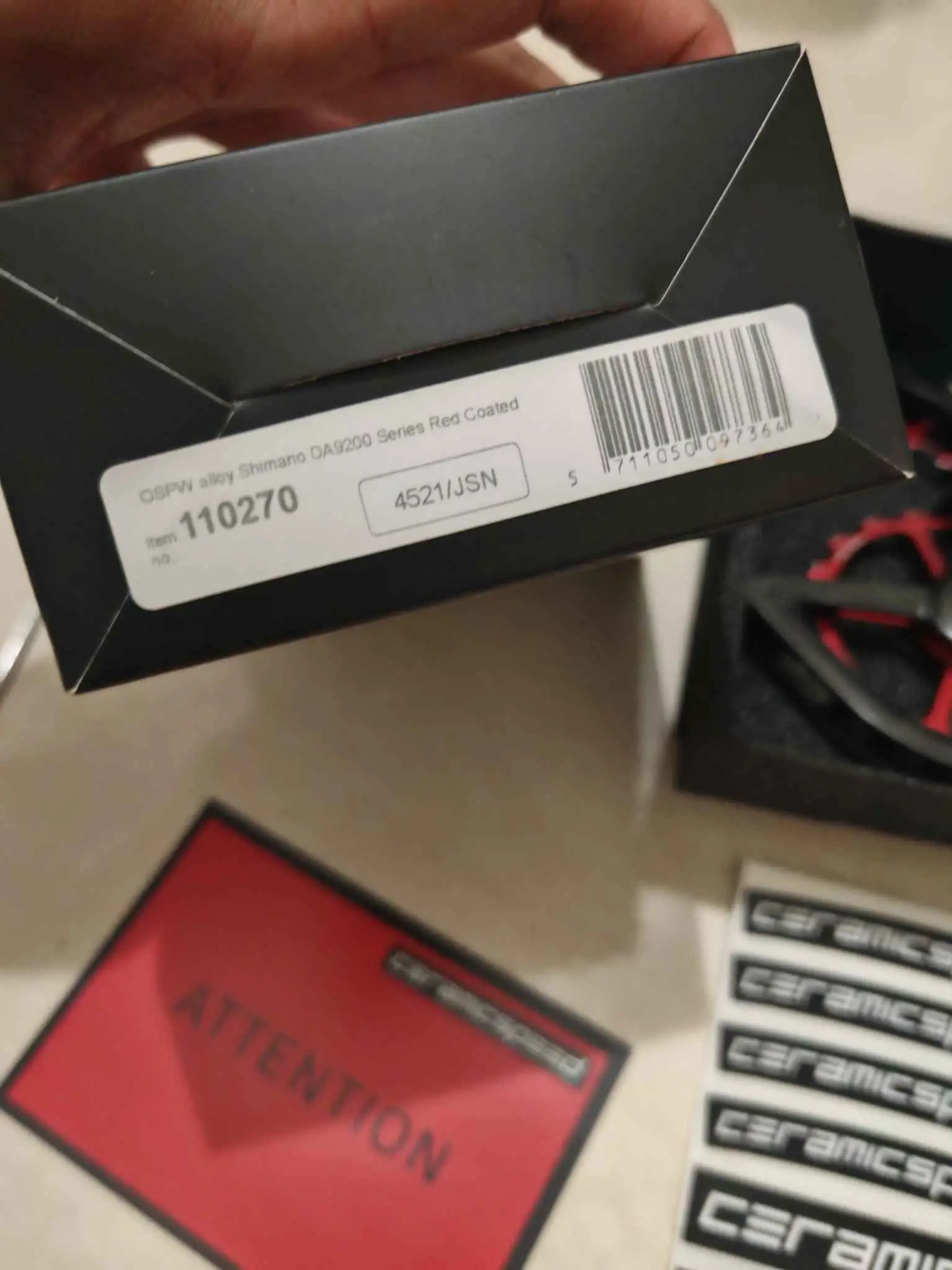 CeramicSpeed OSPW (DA/Ultegra) 12 Speeds (Like New !!!)